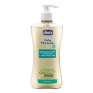 Chicco Baby Moments jemný prípravok na telo a vlasy 0m+ 500ml P1