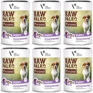 Raw Paleo Puppy Monoprotein Duck 6 x 400g