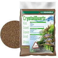 DENNERLE Kristall-Quarz 1-2mm tmavohnedá 5kg