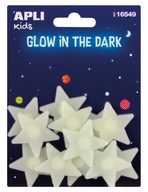 Fluorescenčné nálepky SMALL STARS APLI KIDS