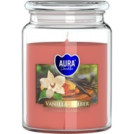 Vonná sviečka CANDLE VANILLA AMBER