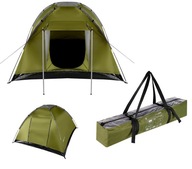 4-miestny turistický stan ENERO CAMP TRAVELLER GREEN COMPACT