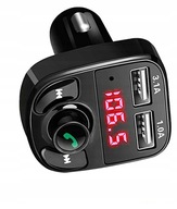 T1G14 FM MP3 SD nabíjačka 2x USB Bluetooth vysielač