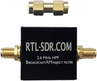 Zoslabovač filtra AM 525kHz-1,7MHz pre RTL SDR skener