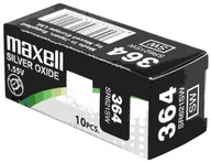 30x STRIEBORNÁ BATÉRIA MAXELL SR621SW SR 621 364 363