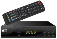 DEKODÉR POZEMNÝ TV TUNER HD DVB-T2 HEVC H.265