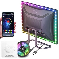 RGB LED pásik 3M USB 5050 TV APLIKÁCIA BLUETOOTH