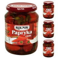 Rolník Maďarské chilli papričky, marinované, 4x720ml