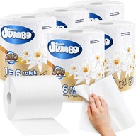 JUMBO JUMBO UTERÁK PAPIEROVÁ 2W 300 LIST x 5 ks