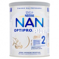 NESTLE NAN OPTIPRO PLUS 2 HM-O UPRAVENÉ MLIEKO 800g