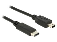 Kábel USB Type-CM-MINI BM 2.0 1m