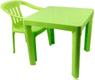 Plastový detský stolík.DETSKÝ ZÁHRADNÝ STÔL