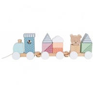 Jabadabado Teddy Bear Block Train