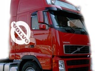 Veľké nálepky na bočnú stranu kabíny VOLVO FH