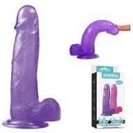 Flexibilné gélové dildo 20 cm 15 cm penetrácia penisu