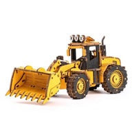 DREVENÝ 3D BULLDOZER PUZZZER [PUZZLE]