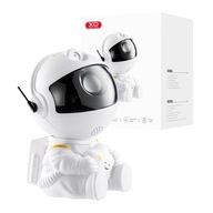 XO LED STAR PROJEKTOR NOČNÁ LAMPA ASTRONAUT ZOBRAZUJE HVIEZDY Hmloviny