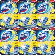 WC VEŠIAK Domestos Citrus WC blok kôš 40g x 6 ks