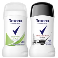 Rexona Active Protection + Rexona Aloe tyčinka proti poteniu 40ml x2