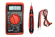 ELEKTRICKÝ MULTIMETER + YATO LCD TESTER NAPÄTIA