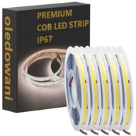 COB pásik 480 Led/m 9W NEUTRÁLNA BIELA ​​4000K 12V IP67