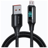 MCDODO KÁBEL S MIKRO USB DISPLEJOM RÝCHLO NABÍJANIE PRE SAMSUNG 18W 1M