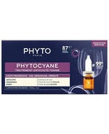 Phyto Phytocyane Kúra proti vypadávaniu vlasov pre ženy 12 x 5 ml