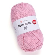 Priadza YarnArt Alpine Alpaca New 150g / 120m farba 1445 ružová