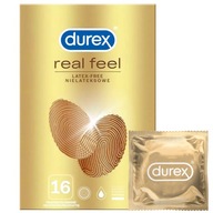 Durex REAL FEEL kondómy bez latexu 16 ks.