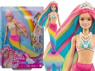 BÁBIKA BARBIE MORSKEJ VÍLY RAINBOW TRANSFORMATION GTF89