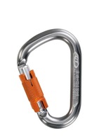 Karabína HMS SNAPPY CF TWIST LOCK L4600006 sivá lezecká technológia