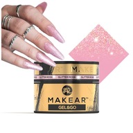 Makear Gel&Go Building Gel GG23 ružové čiastočky