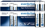 20x ALKALICKÉ BATÉRIE LR06 AA R6 EVERACTIVE PRO