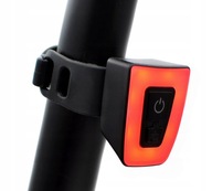 BICYKLOVÉ OSVETLENIE USB LED zadné svetlo TR-01