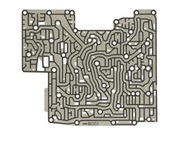 ODDELOVACIA DOSKA MECHATRONICA ZF 6HP26 A051 B051