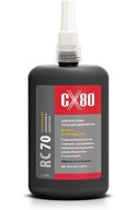 CX80 RC72 Silné anaeróbne lepidlo na kov, 250ml