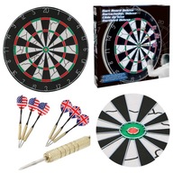 Terč na šípky, obojstranná doska, sada na šípky MASTERDARTS Deluxe, 45 cm