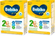 2 x BEBIKO 2 upravené mlieko 600g