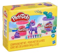 PLAY-DOH CASTRY SET GLOSSY CASTRY 6 trubíc F9932