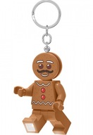 LEGO KEYRING LED BATERKA KEYRING GingerBREAD MAN