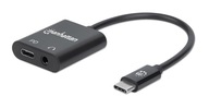 Adaptér slúchadiel USB-C na 3,5 mm jack s USB-C PD