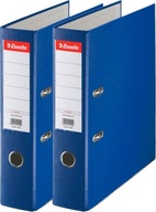 2x ESSELTE ECO WIDE BIN BOX 75MM MODRÁ