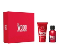 Dsquared2 Red Wood Pour Femme set toaletná voda v spreji 100ml + balzam