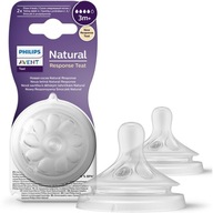 AVENT NATURAL RESPONSE FĽAŠOVÝ CUVNÍK 2ks 3m+