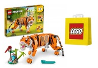 LEGO Creator 3 v 1 31129 Majestic Tiger + darčeková taška