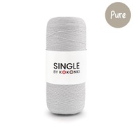 Nite Priadza SINGLE Pure KOKONKI svetlošedá MERINO