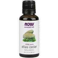 100% cédrový olej - Atlas Cedar (30 ml) NOW Foods