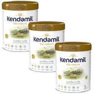 KENDAMIL Bio Nature 3 Batoľacie mlieko ďalej 3x800g