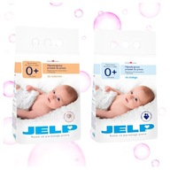 JELP 0+ Hypoalergénny prací prášok Color & White SET 2x4kg až 100 praní