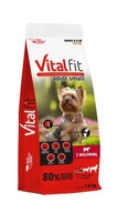 BIOFEED VITALFIT Suché krmivo s hovädzím mäsom pre dospelých psov malých plemien, 1,8 kg